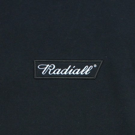 RADIALL　パーカ　"FLAGS HOODIE SWEATSHIRT L/S"　(Black)