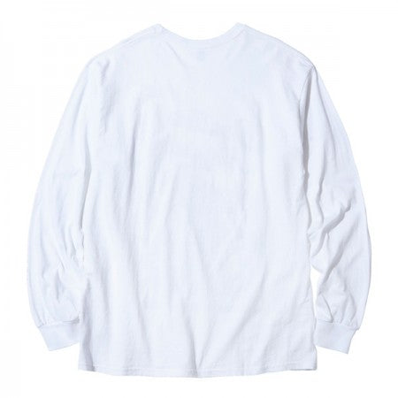 RADIALL×POSSESSED SHOE.CO　L/STシャツ　"WIREPULLER CREW NECK T-SHIRT L/S"　(White)