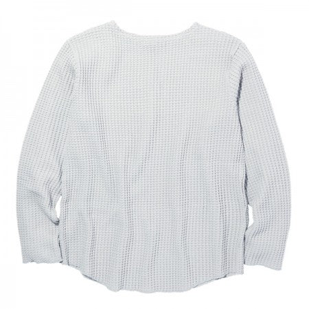 RADIALL　ワッフルL/S　"BIG WAFFLE BOAT NECK T-SHIRT L/S"　(Snow White)