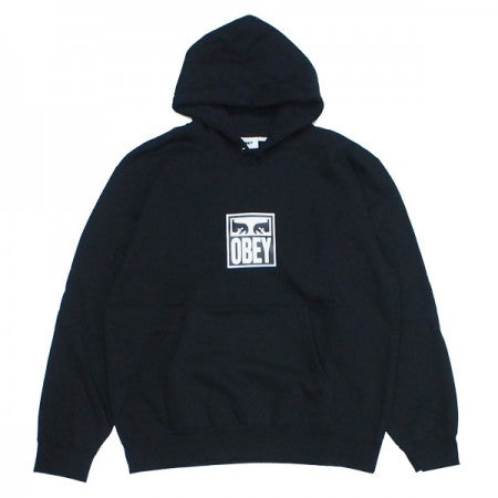 OBEY　パーカ　"OBEY EYES ICON 3 PULLOVER HOOD"　(Black)