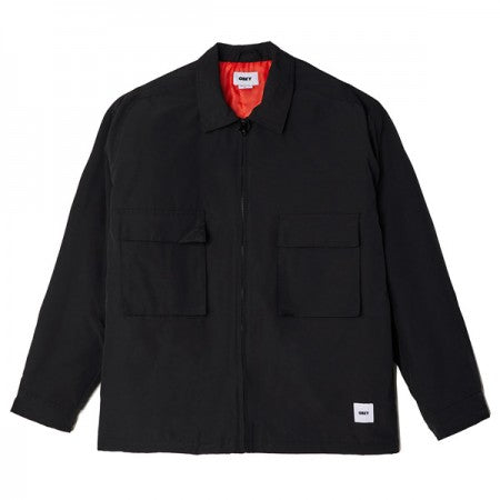 OBEY　ジャケット　"MALICE SHIRT JACKET"　(Black)