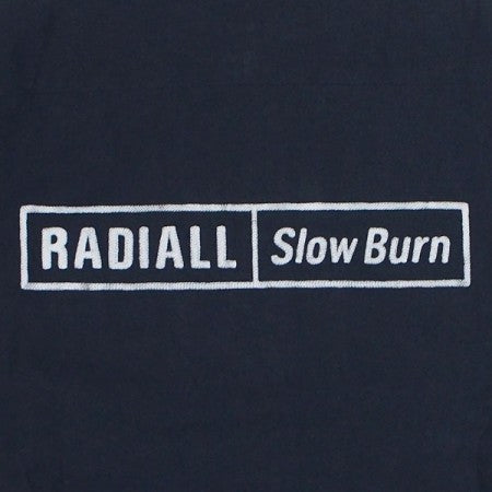 RADIALL　L/Sシャツ　"SLOW BURN OPEN COLLARED SHIRT L/S"　(Navy)