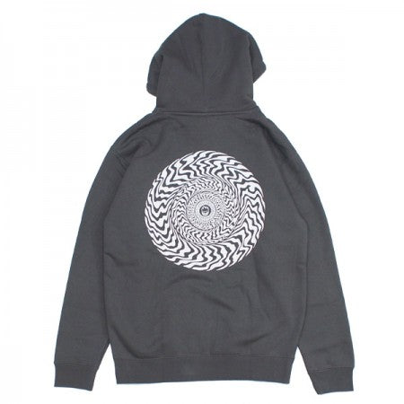 SPITFIRE　パーカー　"SWIRLED CLASSIC PULLOVER HOOD"　(Charcoal / White)