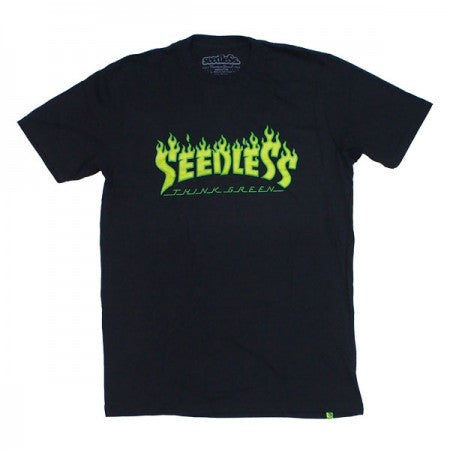 seedleSs　Tシャツ　"THRASHED TEE"　(Black)