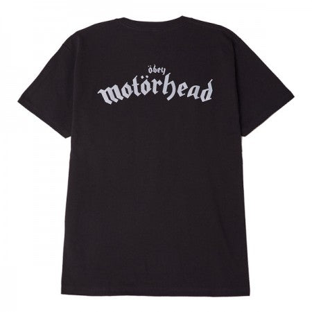 OBEY x MOTORHEAD　Tシャツ　"DAMAGED CASE CLASSIC TEE"　(Black)