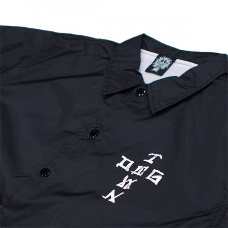 DOGTOWN　コーチジャケット　"RAT FACE COACH JACKET"　(Black / White)