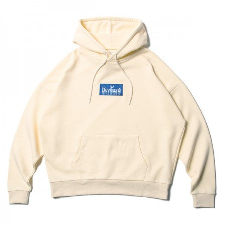 ★20%OFF★ Deviluse　パーカ　"BOX BLOOD LOGO PULLOVER HOODED"　(Natural)