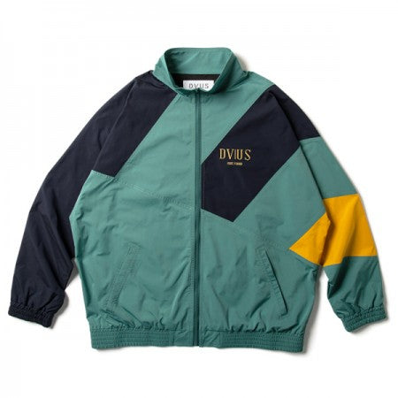 Deviluse　ジャケット　"NYLON TRACK JKT"　(Green / Navy)