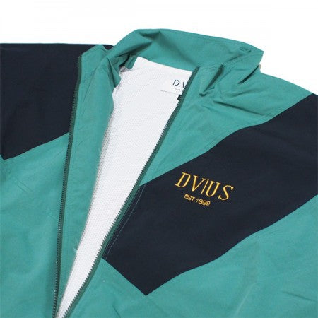 Deviluse　ジャケット　"NYLON TRACK JKT"　(Green / Navy)