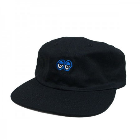 KROOKED　キャップ　"KR EYES  STRAPBACK CAP"　(Black/Royal)