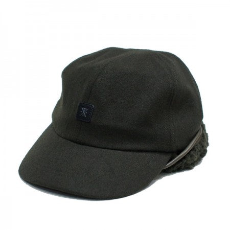 ROARK REVIVAL　キャップ　"SAFECAMP TYPE B2 MELTON CAP -HIGH HEIGHT"　(Army)