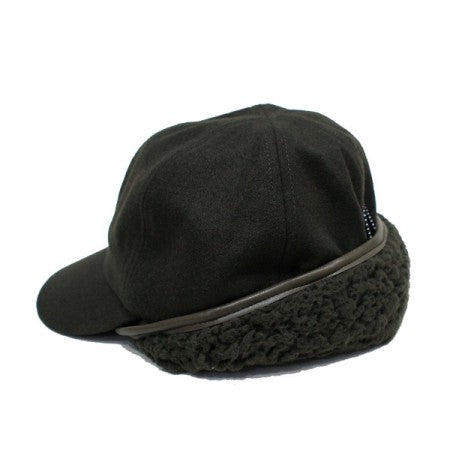 ROARK REVIVAL　キャップ　"SAFECAMP TYPE B2 MELTON CAP -HIGH HEIGHT"　(Army)