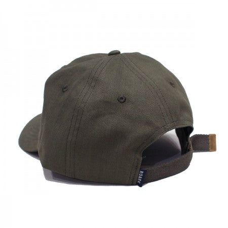 ROARK REVIVAL　キャップ　"LOGO HERRINGBONE 6PANEL CAP - LOW HEIGHT"　(Army)