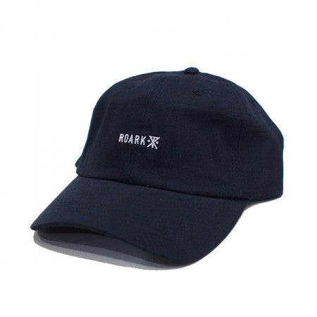 ROARK REVIVAL　キャップ　"LOGO HERRINGBONE 6PANEL CAP - LOW HEIGHT"　(Navy)