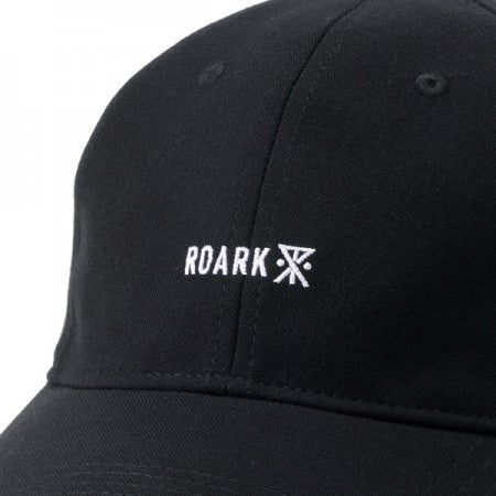 ROARK REVIVAL　キャップ　"LOGO WOOLY 6PANEL CAP - LOW HEIGHT"　(Black)