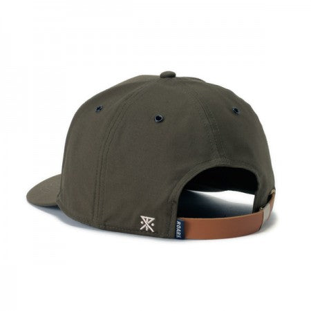 ROARK REVIVAL　キャップ　"MEDIEVAL LOGO BACKSATIN 6PANEL CAP -HIGH HEIGHT"　(Army)