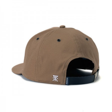 ROARK REVIVAL　キャップ　"MEDIEVAL LOGO BACKSATIN 6PANEL CAP -HIGH HEIGHT"　(Beige)