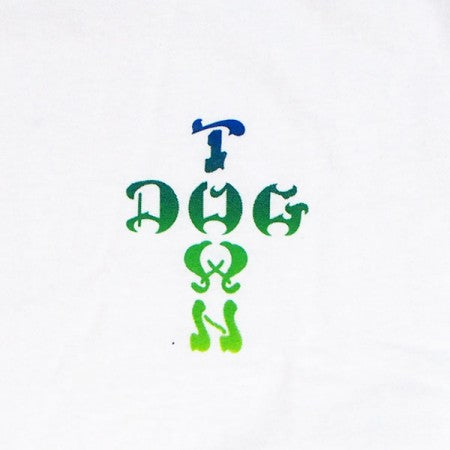 DOGTOWN　L/STシャツ　"COLOR FADE LONG SLEEVE TEE"　(White)