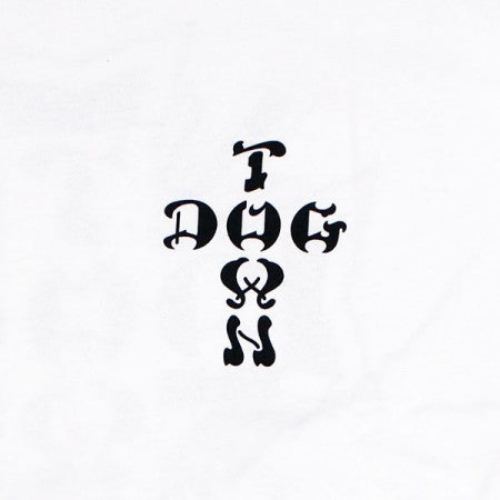 DOGTOWN　L/STシャツ　"CROSS LOGO LONG SLEEVE TEE"　(White)