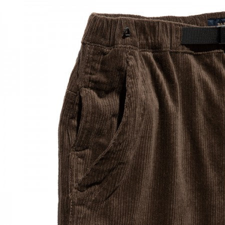 ROARK REVIVAL　パンツ　"CORDUROY ST NEW TRAVEL PANTS - RELAX TAPERED"　(D.Brown)