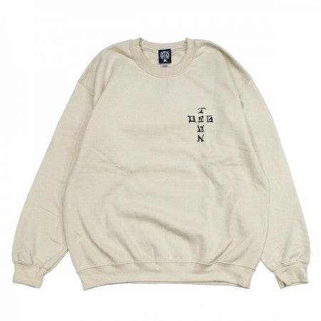 DOGTOWN　クルースウェット　"RAT FACE CREW SWEAT"　(Sand)