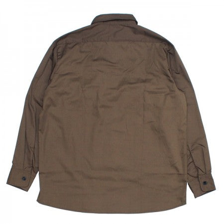 DOGTOWN　L/Sシャツ　"DTS WORK SHIRT"　(Mocha)