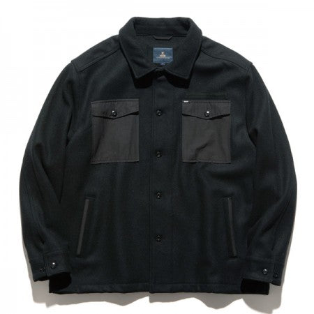 ROARK REVIVAL　シャツジャケット　"SHIPMAN CPO SHIRTS JACKET"　(Black)