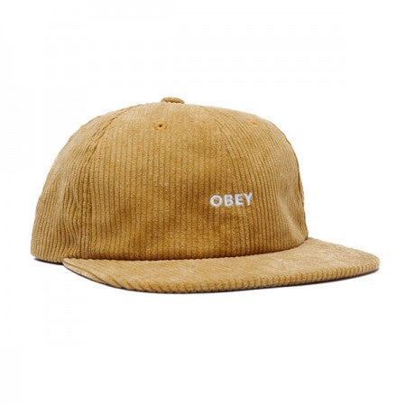 OBEY　キャップ　"COLUMN 6 PANEL STRAPBACK CAP"　(Ecru Olive)