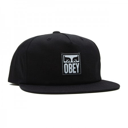 OBEY　キャップ　"ICON EYES STRAPBACK CAP"　(Black)