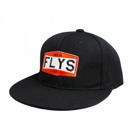 BLACK FLYS　キャップ　"HEXFLY SNAPBACK CAP"　(Black / Orange)