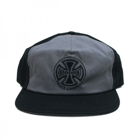 INDEPENDENT　キャップ　"TRUCK CO. EMBROIDERY SNAPBACK CAP"　(Gray/Black)
