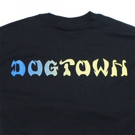 DOGTOWN　L/STシャツ　"GRADATION BAR LOGO L/S TEE"　(Black)