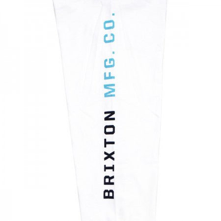 BRIXTON　L/STシャツ　"CREST L/S STANDARD TEE"　(White / Black)