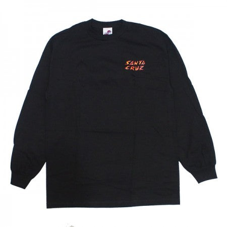 SANTA CRUZ　L/STシャツ　"SALBA TIGER L/S TEE"　(Black)