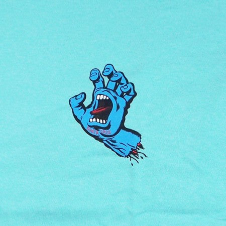 SANTA CRUZ　L/STシャツ　"SCREAMING HAND L/S TEE"　(Celedon)