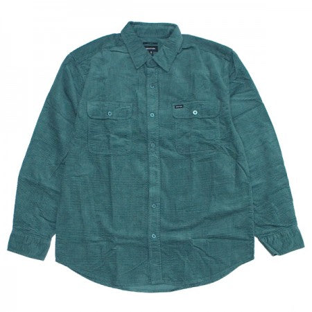 BRIXTON　L/Sシャツ　"BOWERY RELAXED L/S FLANNEL"　(Silver Pine)