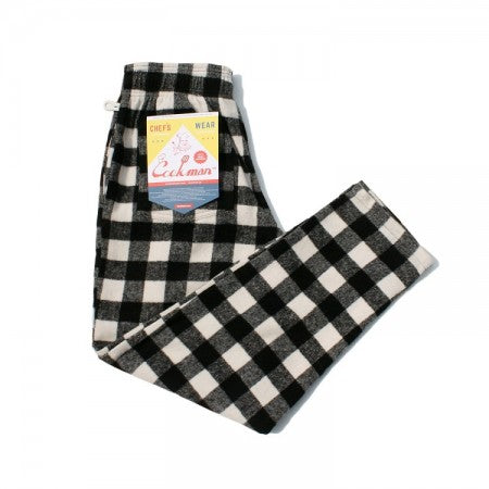 COOKMAN　シェフパンツ　"CHEF PANTS"　(Nel Buffalo Check / White)