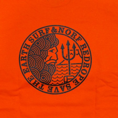 redrope　コラボL/STシャツ　"SURF&NORF × redrope L/S TEE"　(Orange)