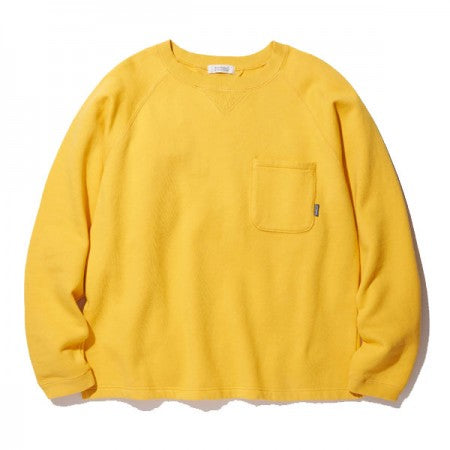 RADIALL　クルースウェット　"SOP CREW NECK SWEATSHIRT L/S"　(Yellow)