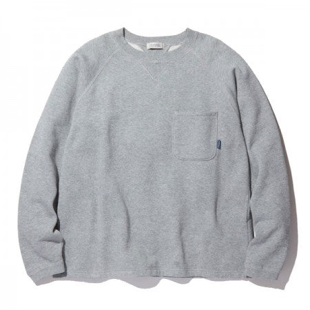 RADIALL　クルースウェット　"SOP CREW NECK SWEATSHIRT L/S"　(Heather Gray)