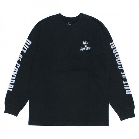 BRIXTON x STRUMMER　L/STシャツ　"OUT OF CONTROL L/S STANDARD TEE"　(Black)