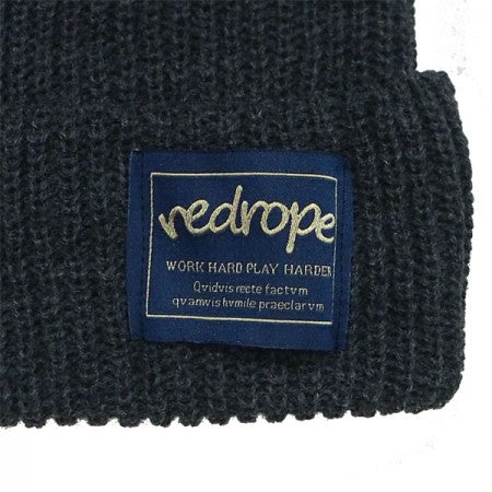 redrope　ビーニー　"KNIT BEANIE CAP"　(Charcoal)