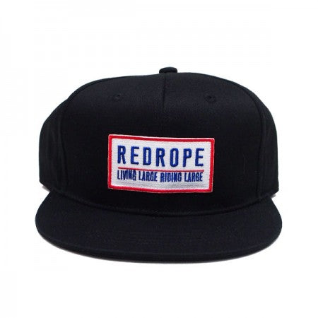 redrope　キャップ　"L.L.R.L. SNAPBACK CAP"　(Black/Red)