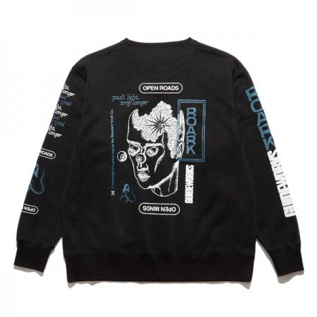 ROARK REVIVAL　クルースウェット　"TRIP LONGER CREW SWEAT"　(Black)