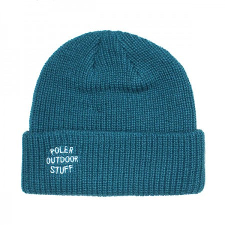 POLeR　ビーニー　"FANCYMAN BEANIE"　(Cadet Blue)