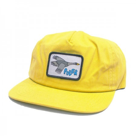 POLeR　キャップ　"DUCK, DUCK, GOOSE HAT"　(Mustard)