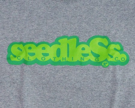 seedleSs　L/S Tシャツ　"COOP REGULAR L/S TEE"　(H.Gray)
