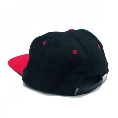 SPITFIRE　キャップ　"BIGHEAD FILL STRAPBACK CAP"　(Black/Red)