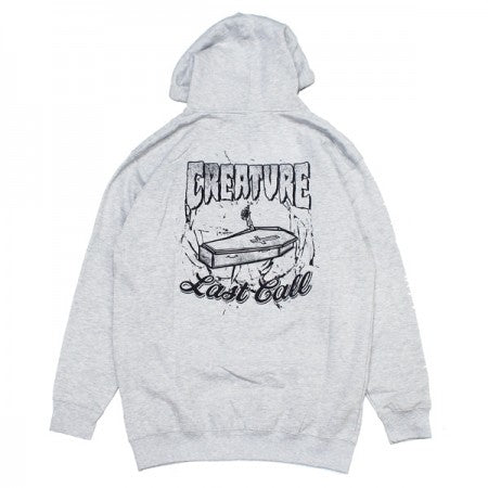 CREATURE　パーカー　"LAST CALL PULLOVER HOODIE"　(Gray Heather)