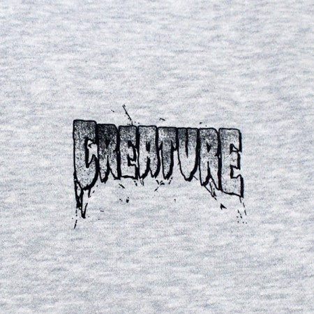 CREATURE　パーカー　"LAST CALL PULLOVER HOODIE"　(Gray Heather)